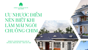 ƯU NHƯỢC ĐIỂM NÊN BIẾT KHI LÀM MÁI NGÓI CHUỒNG CHIM